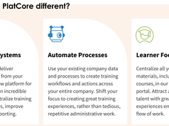 PlatCore LMS Screenshot 1