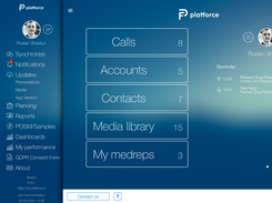 Platforce CRM Screenshot 1