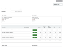 Invoice Management