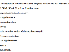 Platinum Scheduling System Screenshot 1