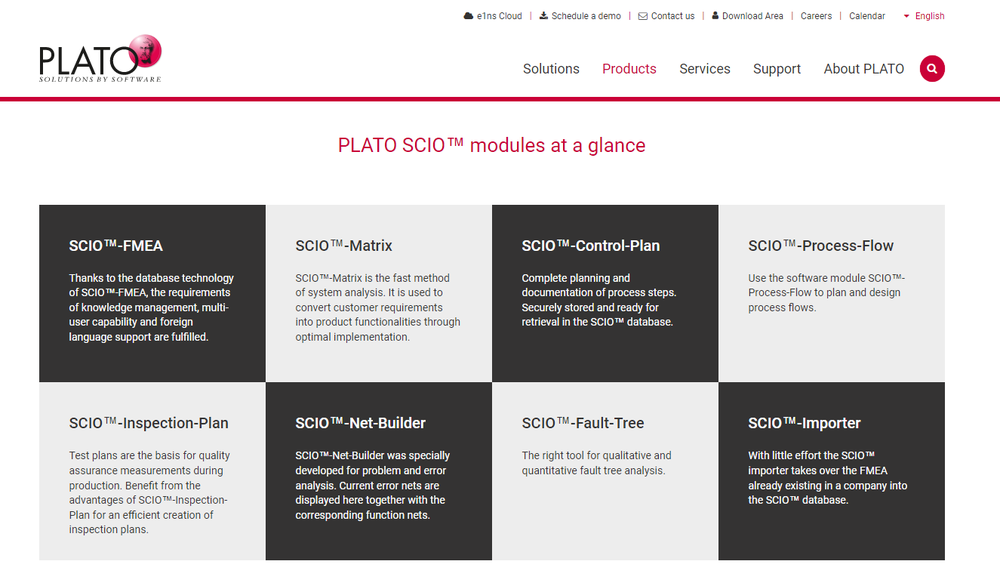 PLATO SCIO Screenshot 1