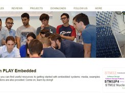 A screenshot of playembedded.org