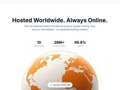 Publish in one click with Playcode Cloud hosting, HTTPS, custom domains, and rollback.