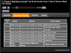 Playlist Player in Google Chrome (Linux) 2