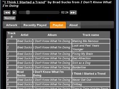 Playlist Player in Google Chrome (Linux) 3