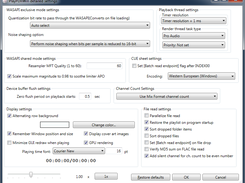 Settings Window