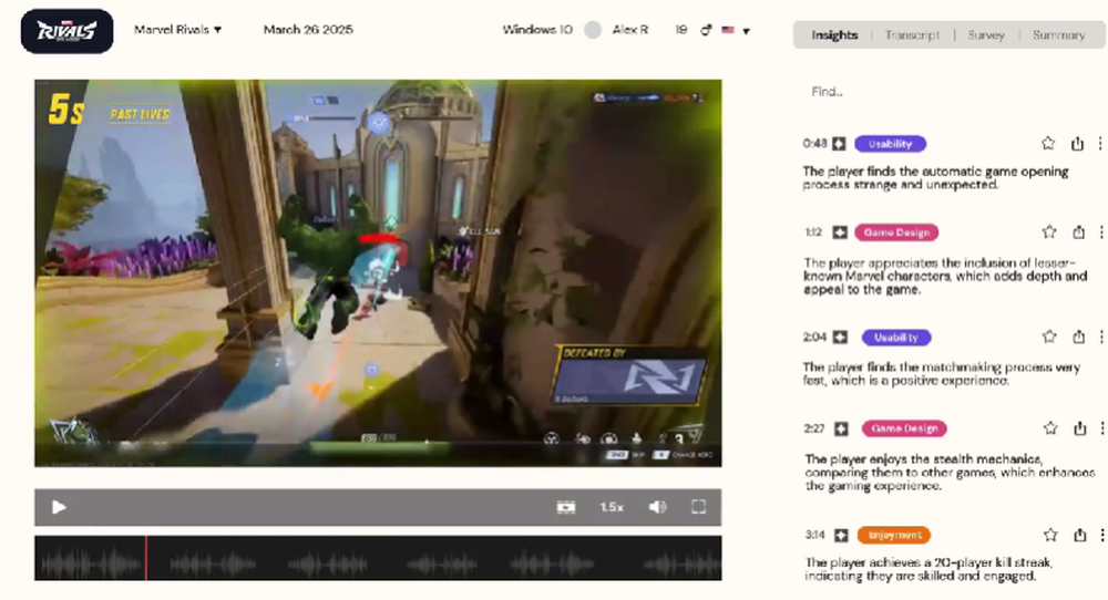 PlaytestCloud Screenshot 1
