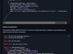 Playwright for Java Screenshot 1