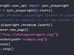 Playwright for Python Screenshot 2