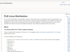 PLD Linux Screenshot 1