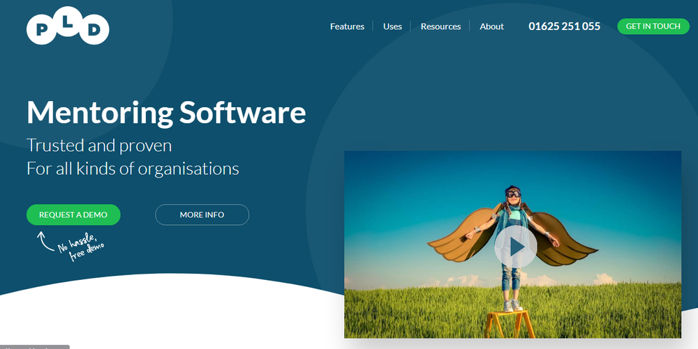 PLD Mentoring Platform Screenshot 1