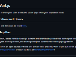PleaseWait.js Screenshot 1
