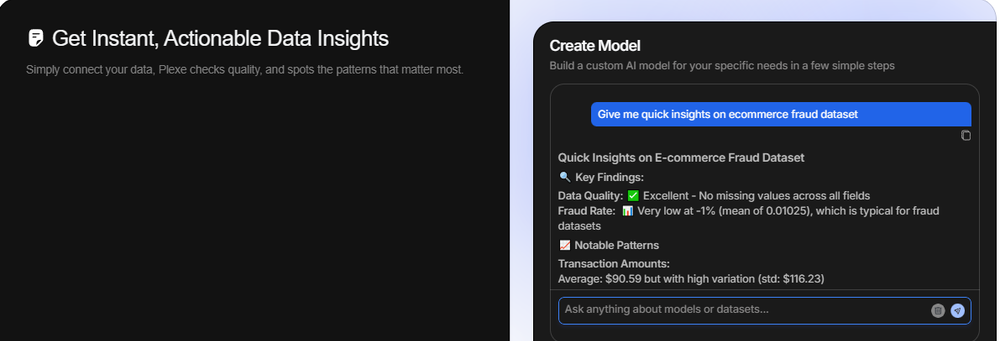 Plexe AI Screenshot 1