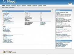 Pligg CMS Admin Panel 1.0.0