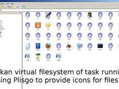 Screen shot of Dokan/Plisgo example in large icon view.