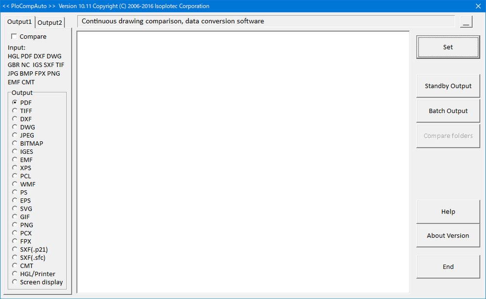 Main dialog