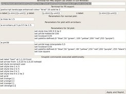 4-Gnuplot Preferences Dialog