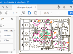 Display PDF output