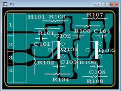 Display sample of printed wiring board