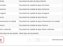 Exportació de dades a cvs,xls, ods, ...