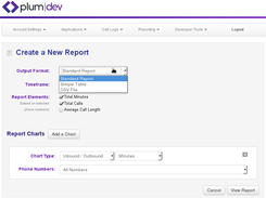 PlumVoice-Create.a.NewReport