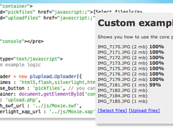 Plupload Screenshot 1