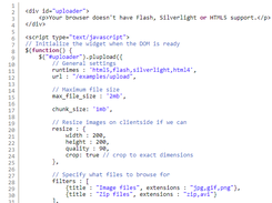 Plupload Screenshot 2