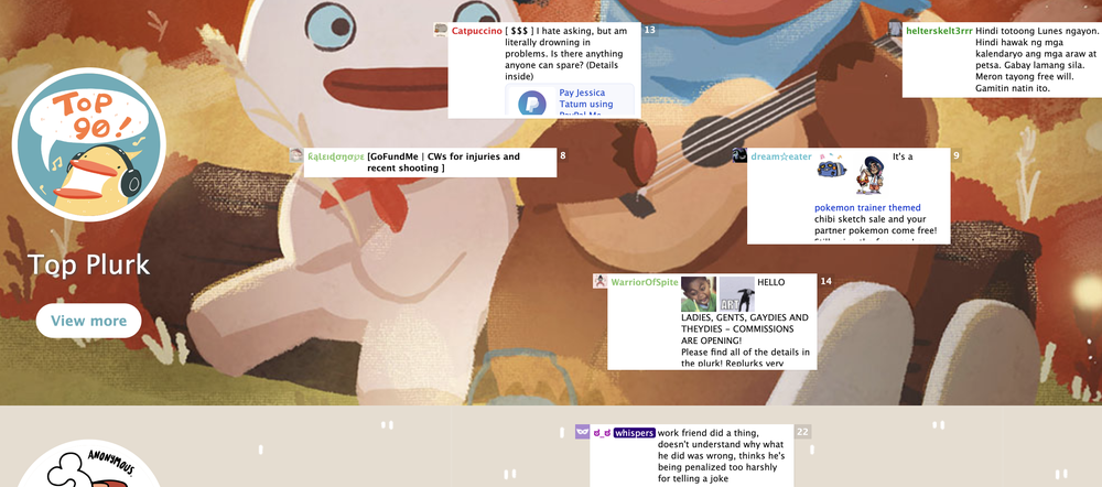 Plurk Screenshot 1