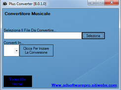 2) Converti Musica