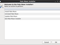 Pale Moon installation tool