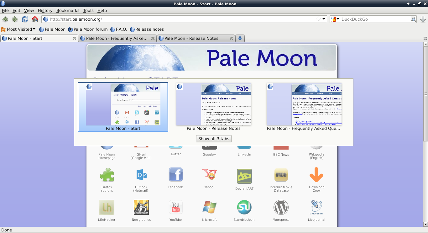 pale moon download for windows xp