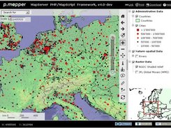 p.mapper 4.0 Main Window