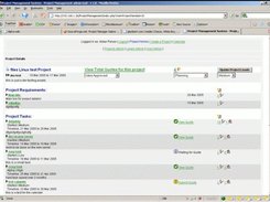 Main project page.