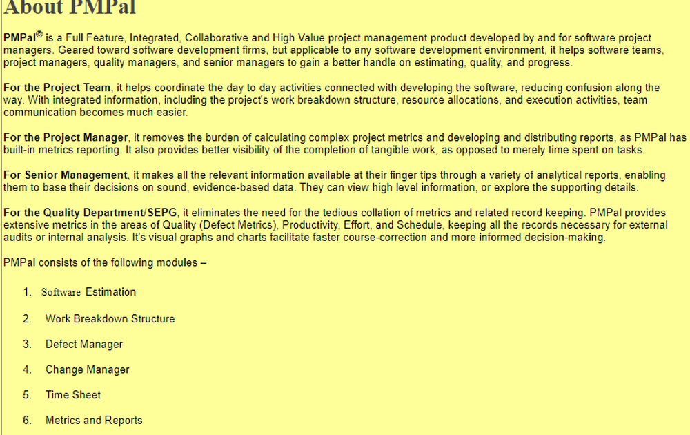 PMPal Screenshot 1