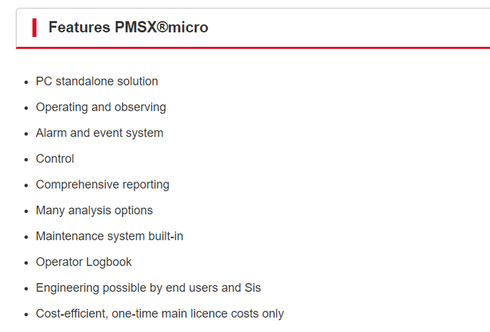 PMSX®micro Screenshot 1