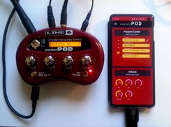 Edit Pocket POD with mobile device