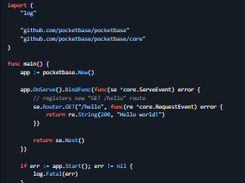 PocketBase Screenshot 1