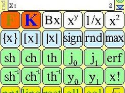 PocketMK keyboard with F and K pressed