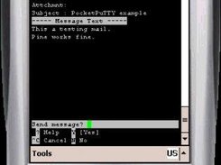 PINE - composing a message
