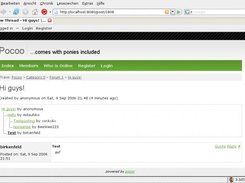 The threaded Topic page