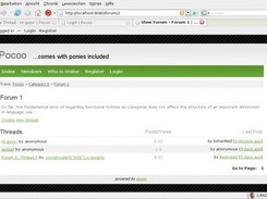 Pocoo bulletin board Screenshot 3