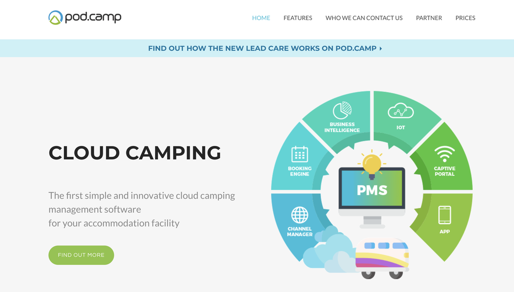 pod.camp Screenshot 1