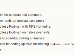 Podman Screenshot 2