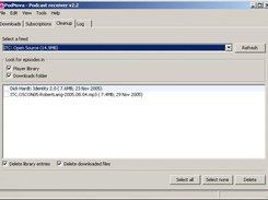 Win32 - Cleaunup downloaded podcasts