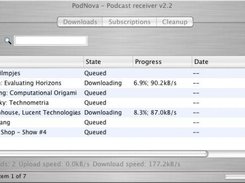OSX - Downloading podcasts