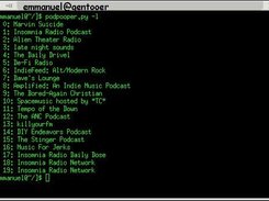 Podpooper subscription listing