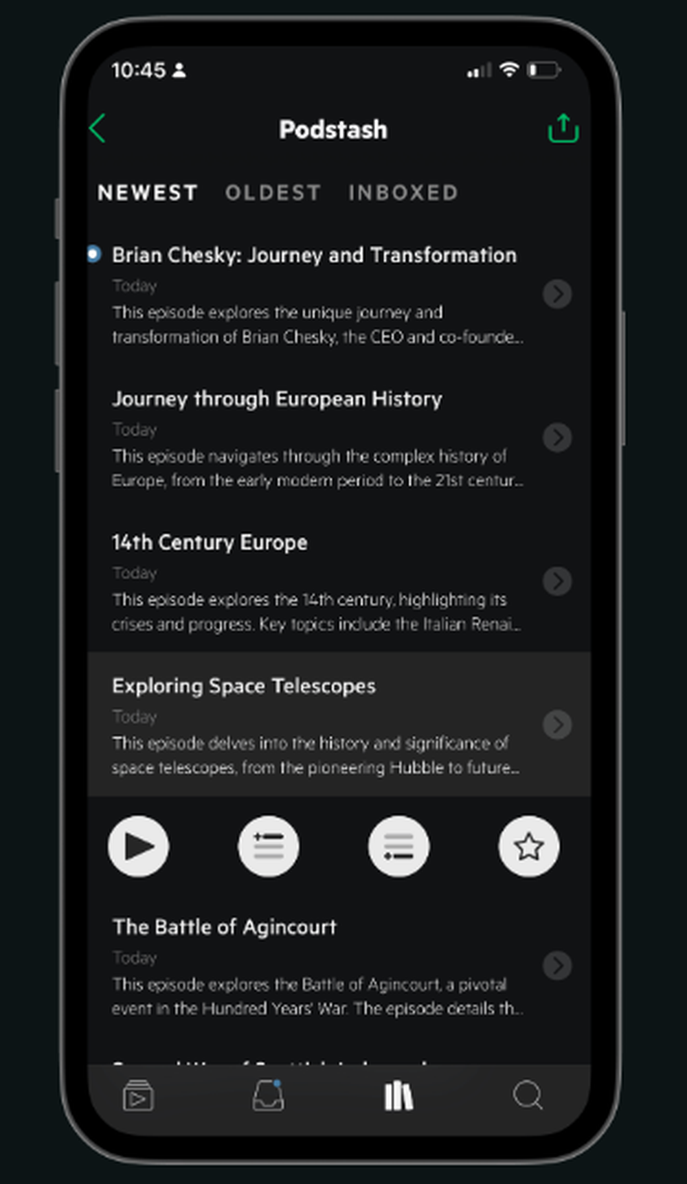 PodStash Screenshot 1