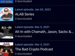 Podverse Screenshot 1