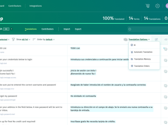 Language page