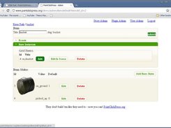 Point Click Press: Item Edit Admin 